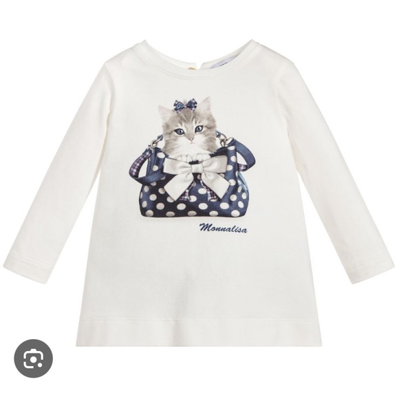 Monnalisa Tunic Top - Picture 1 of 10